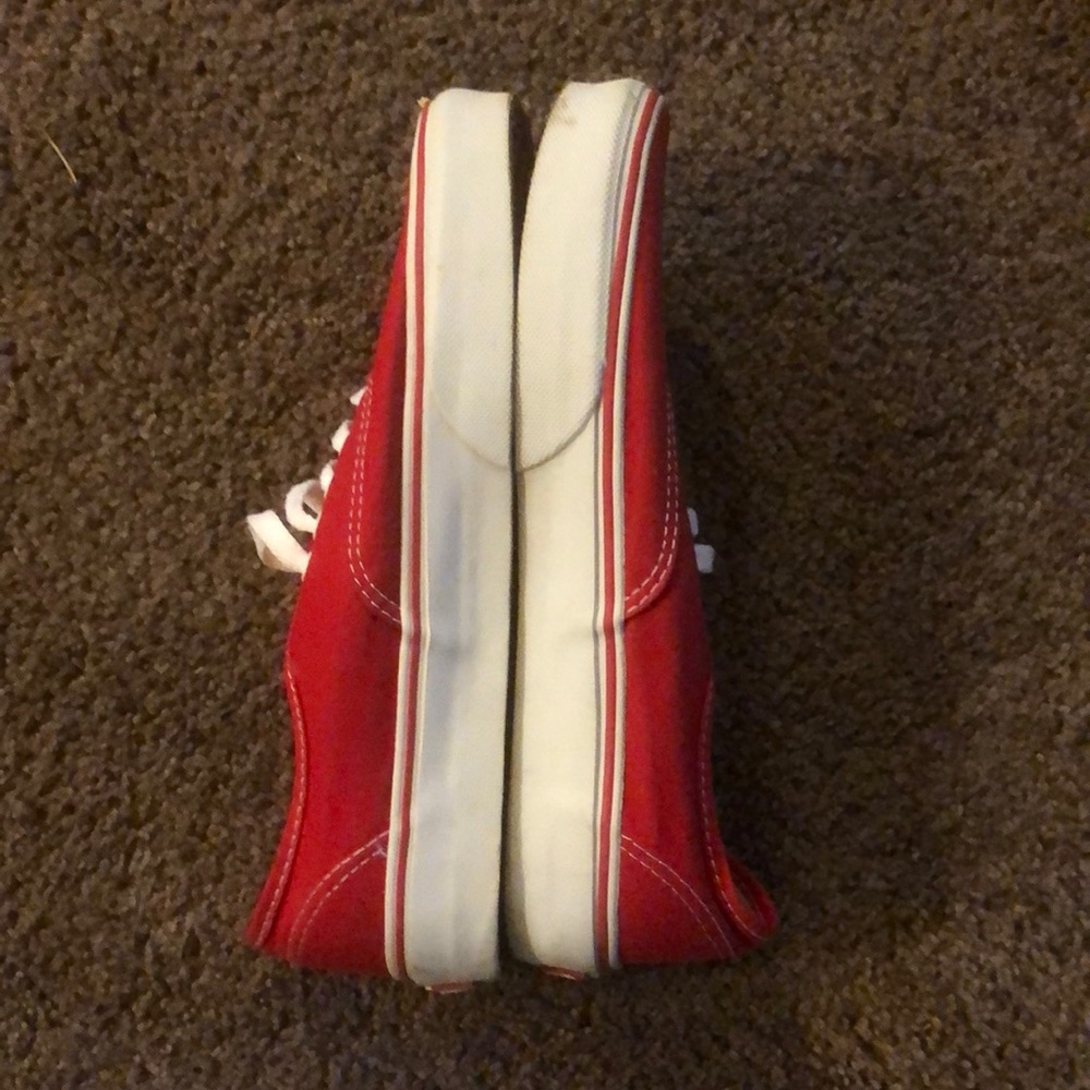 Red Vans - Picture 2 of 3